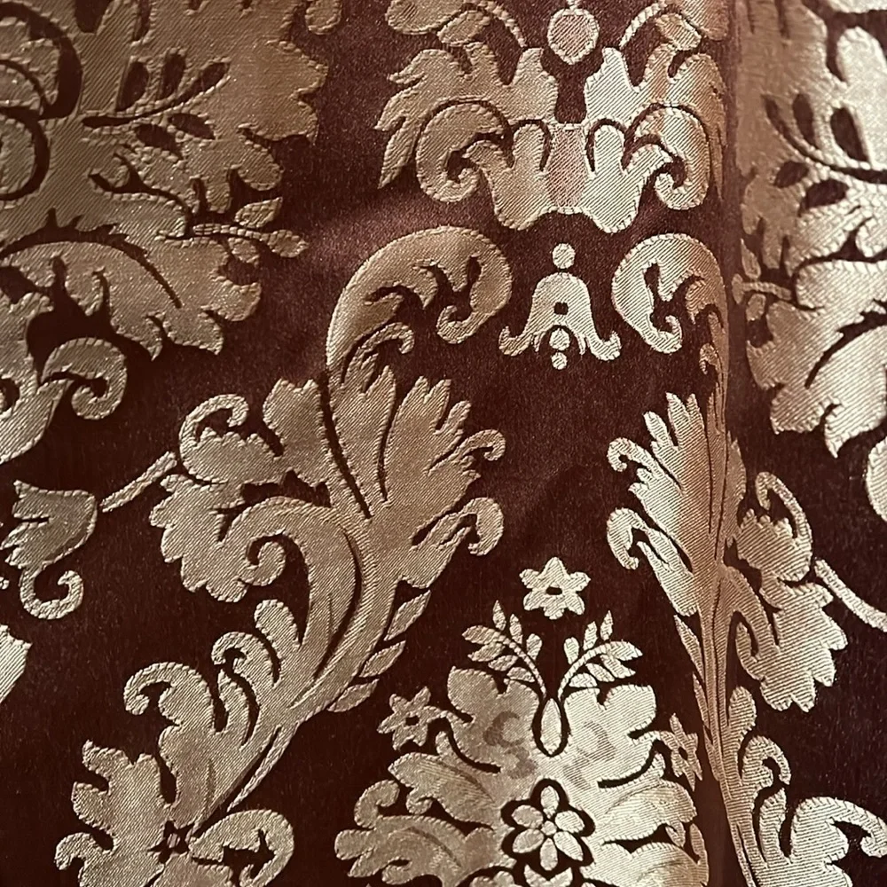 Croscill Home Curtains beautiful & rich! Color is rust & gold
